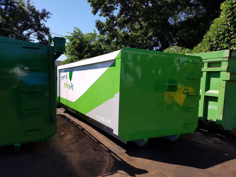 암롤박스 (수동개폐식 감속기)